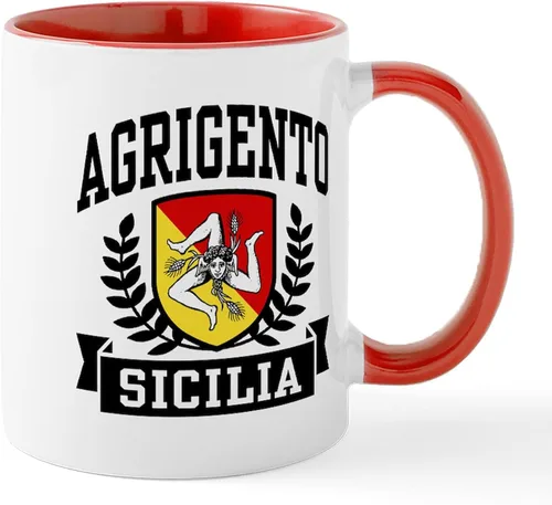 Miniatura 33 de CafePress Sicilia Mug - Taza de café de cerámica (11.0 fl oz)