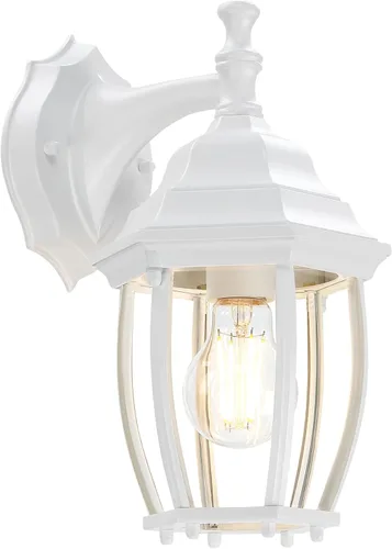 Miniatura 9 de LIT-PaTH Farol de pared para exteriores del atardecer al amanecer, aplique de pared como accesorio de iluminación de porche con base mediana E26