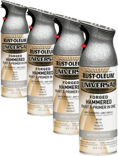 Miniatura 99 de Rust-Oleum 245197 Pintura en aerosol universal para todas las superficies, 12 onzas, negro satinado