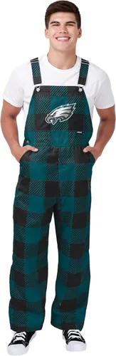 Miniatura 24 de FOCO NFL mens Nfl Team Logo Plaid Bib Overalls