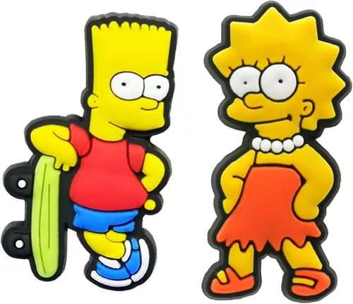 Miniatura 6 de Paquete de 100 bonitos dijes de dibujos animados para zapatos de animé para niños niñas adolescentes dijes de burbujas para zapatos pulseras