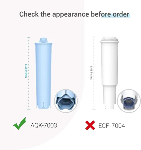Miniatura 4 de AQUA CREST C03 Filtro de agua para café, repuesto para filtro Jura® 71445/24229 Clearyl/Claris Blue Capresso® Clearyl filtro de agua para máquina