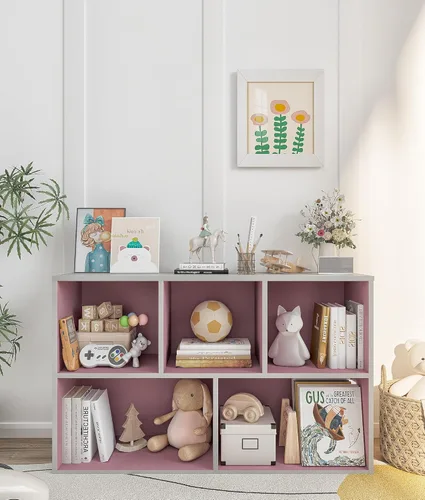 Miniatura 8 de Montessori - Estantería para libros, organizador de almacenamiento de juguetes para niños pequeños, para aula, sala de juegos, habitación de niños