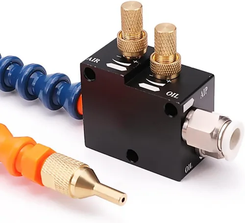 Miniatura 8 de CLAHJQX Sistema de pulverización de lubricación de refrigerante de niebla para enfriamiento de máquina/corte de metales con enfriamiento de máquina