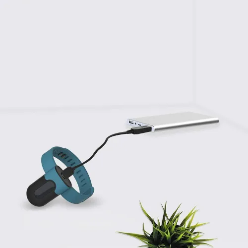 Banda de oxígeno en sangre portátil FL330 con sensor de anillo y registros de O2 gratis, rastreador inteligente de fitness y monitor de frecuencia