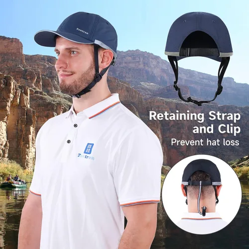 Miniatura 4 de Tontron Wasumer - Gorra para deportes acuáticos Gorra de kayak Gorra de rafting Sombrero de surf Casco de perfil bajo