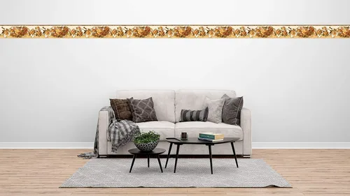 Miniatura 4 de Dundee Deco Papel tapiz para despegar y pegar DDAZBD9057 Crema victoriana, diseño retro de rosas florecientes beige, 15 pies x 7 pulgadas