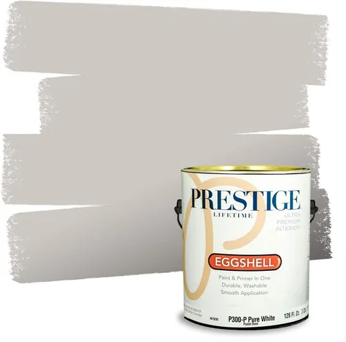 Miniatura 11 de PRESTIGE Paints - Pintura interior e imprimación en uno, 1 galón, cáscara de huevo, pimienta envejecida