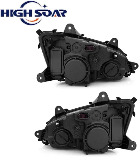 Miniatura 6 de High Soar Conjunto de faros delanteros LED para Kenworth T170 T270 T370 T440 T470 T470 T660 T800, repuesto delantero izquierdo y derecho (un par)