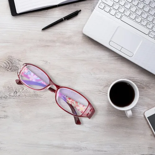 Miniatura 4 de WALMXX 6 pares de gafas de lectura, moda para mujer elegante, gafas de lectura de resina HD con luz anti-azul para personas mayores