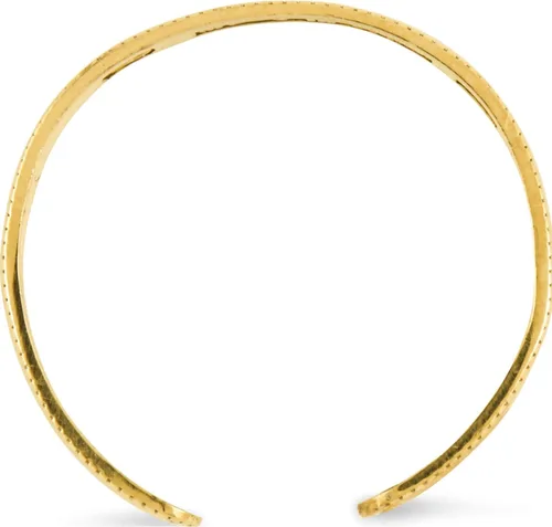 Miniatura 3 de Anillo de dedo ajustable de grano de molino de oro amarillo de 14 quilates - Jewelry By Sweet Pea, Metal
