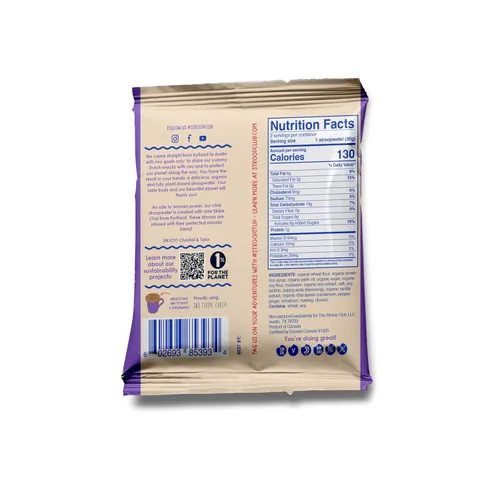 Miniatura 2 de Stroop Club Stroopwafel de Caramelo Orgánico Infusionado con Chai Indulgencia Vegana, a Base de Plantas y Aprobada por los Holandeses - 24