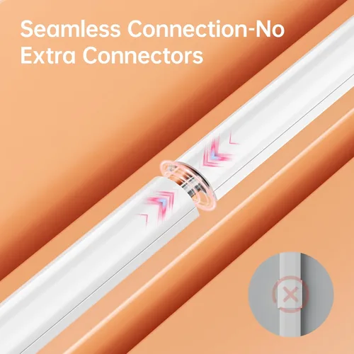 Miniatura 7 de Kit de ocultación de cables Delamu para pared con adhesivo, cubierta de alambre de múltiples funciones, 42.5 pulgadas para ocultar cables en Blanco