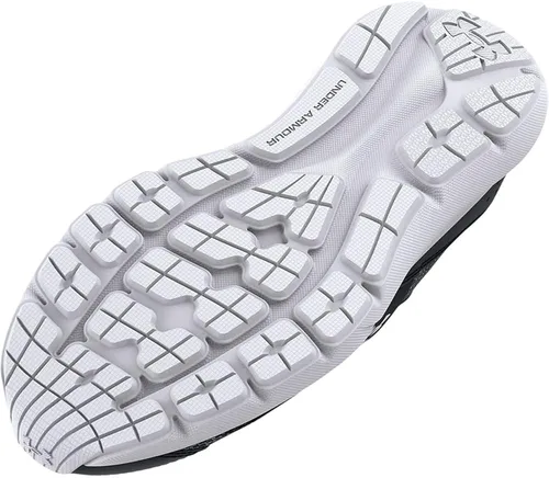 Miniatura 2 de Under Armour Tenis unisex para correr preescolar Surge 3 sin cordones para niños