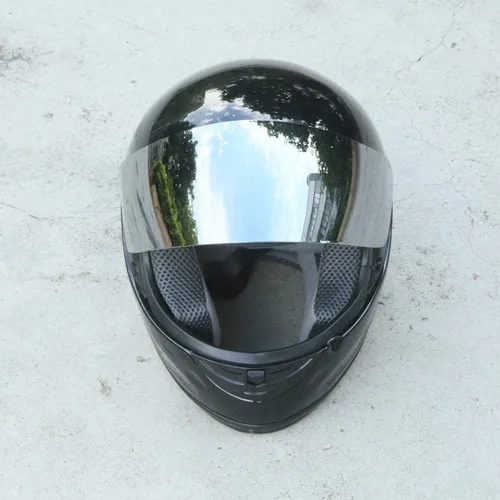 Miniatura 7 de TCMT - Casco para adultos, negro brillante, de cara completa, para calle, bicicleta de tierra, ATV, motocicleta todoterreno, motocross, aprobado por
