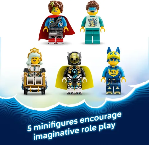 Miniatura 5 de LEGO DREAMZzz - Juguete de construcción submarino de tiburón pesadilla para niños, juego de simulación y figuras para niños y niñas, a partir de 9