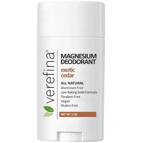 Miniatura 11 de Verefina Desodorante sin aluminio para hombres y mujeres, totalmente natural, hipoalergénico, sin parabenos, no tóxico, libre de crueldad, vegano