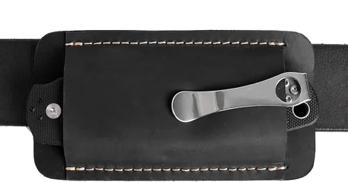 Miniatura 7 de Topstache Funda para Cuchillo, Funda de Cuchillo Hecha a Mano, Funda de Cuero de Transporte Horizontal para Cinturón, Organizador de Bolsillo EDC