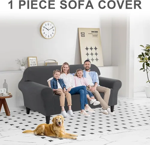 Miniatura 268 de Funda para Sofá de Terciopelo, Fundas Elásticas para Sofá para Funda Principal Separada/Respaldos y Cojines de Asiento, Funda para Sofá, para Fundas