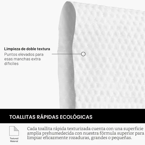 Miniatura 2 de Jason Markk Toallitas rápidas a base de plantas, limpiador de zapatos, paquete de 30, empaquetadas individualmente, cuidado de los tenis, ideal