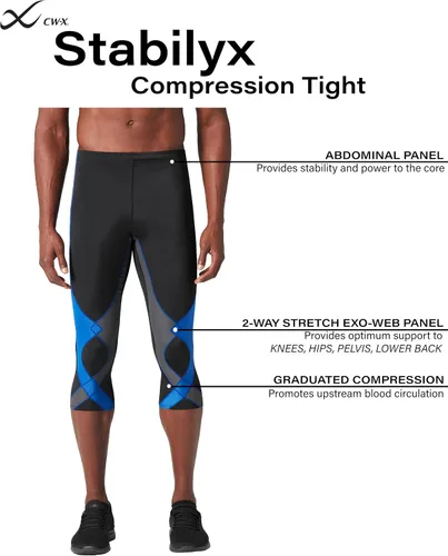 Miniatura 4 de CW-X Mallas de compresión 34 Stabilyx para hombre