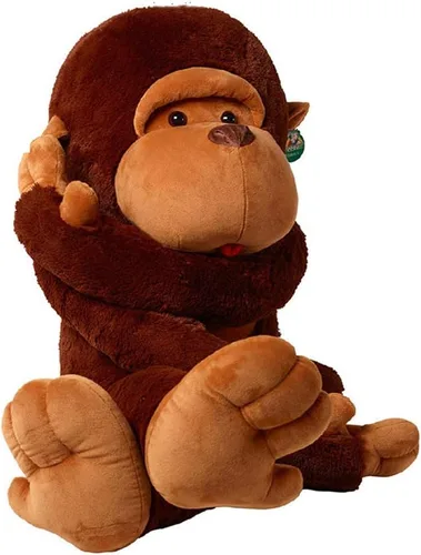Miniatura 7 de YunNasi Mono de peluche grande, mono gigante de peluche, gorila grande, regalo para niños y novias (31.5 pulgadas)