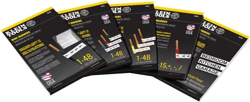 Miniatura 6 de Marcadores Klein Tools 56250, números del 1 al 48