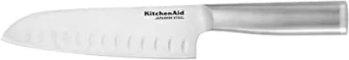 Miniatura 9 de KitchenAid Cuchillo de pelar de acero inoxidable forjado gourmet con cubierta de hoja de ajuste personalizado, cuchillo de cocina afilado, hoja