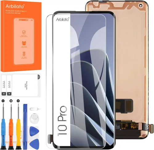 Pantalla para Oneplus 10 Pro Reemplazo de pantalla para 1+10 Pro LCD Pantalla NE2210, NE2211, NE2213, NE2215, NE2217 Pantalla táctil Digitalizador