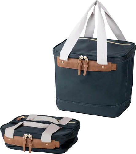 Miniatura 9 de CleverMade - Bolsa enfriadora aislada plegable – Enfriador suave a prueba de fugas para 30 latas para playa, viaje, automóvil – Correa para hombro