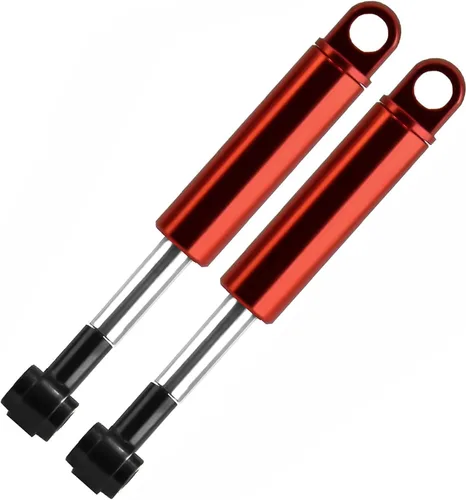 Miniatura 7 de Amortiguador de choque RC para camión RC 1/14 para camión Tamiya Remolque Piezas de actualización Amortiguador de suspensión (plateado)