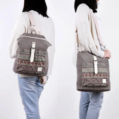 Miniatura 7 de ArcEnCiel Mochila de lona para mujer y niña