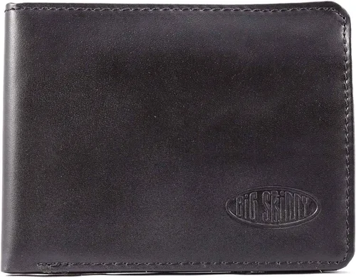 Miniatura 2 de Big Skinny Cartera delgada de piel para hombre, con capacidad para hasta 30 tarjetas