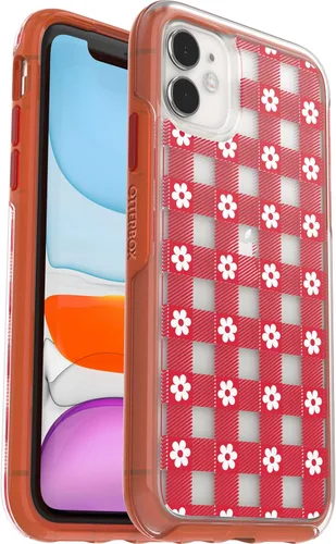OtterBox Funda para iPhone 11 Symmetry Series - Picnic Daisy, ultra elegante, compatible con carga inalámbrica, bordes elevados que protegen la