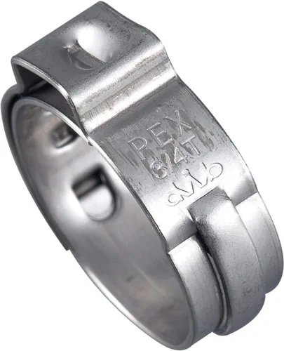 Miniatura 7 de EFIELD - Anillos de abrazadera Pex de acero inoxidable de 1 pulgada para tubos/tuberías Pex (paquete de 10) (CLAMP013)