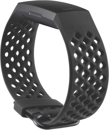 Miniatura 2 de Fitbit Charge 3 - Correa de accesorios, producto oficial de Fitbit Sport, negro, pequeña