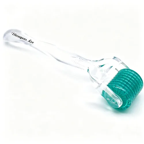 Miniatura 5 de Derma Roller - Rodillo de microagujas de acero inoxidable, rodillo de microagujas 192 para cara, barba y cuerpo, herramienta de aseo personal