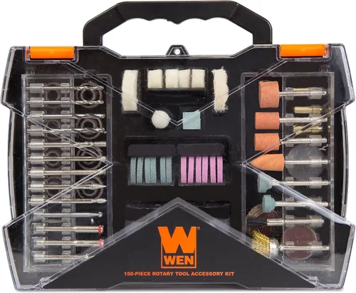 Miniatura 5 de WEN 230151A Kit de accesorios para herramientas rotativas de 150 piezas con estuche de transporte