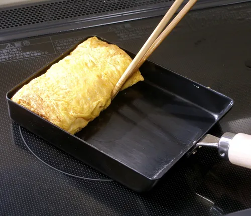 Miniatura 12 de River Light - Sartén para huevos de hierro, Extreme Japan, grande, compatible con inducción, fabricada en Japón