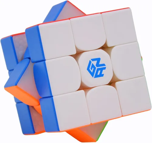 Miniatura 10 de Bukefuno GAN 356 Maglev Flagship Cubo 3x3 GAN 356 M Maglev Speed Rompecabezas magnético sin calcomanías, cubos mágicos GAN356 Maglev 3x3