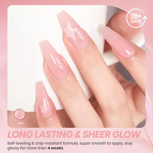 Miniatura 146 de Beetles - Esmalte de uñas de gel marrón – 0.5 onzas líquidas de esmalte de gel marrón oscuro, lámpara LED UV para uñas, regalo de manicura para I