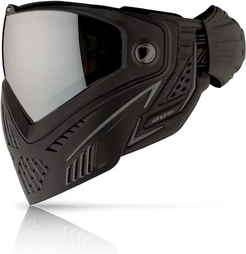 Miniatura 4 de Dye i5 Gafas de paintball – Lente térmica antivaho – Correa GSR Pro, orejas formadas por compresión – Protección facial profesional Ónice