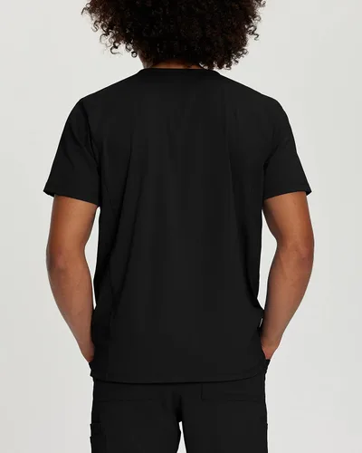 Miniatura 3 de Urbane Impulse 9911LKA - Camiseta de uniforme médico con cuello en V para hombre New Royal