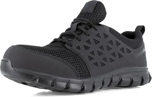 Miniatura 5 de Mens Sublite Cushion Slip Resistant Composite Toe WorkDuty - Black