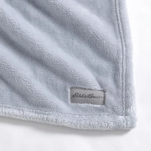 Miniatura 10 de Eddie Bauer - Manta, sherpa reversible súper suave y ropa de cama de forro polar cepillado, manta para sofá, ideal para descansar