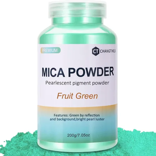 Miniatura 34 de CHANGTIKEJI Polvo de mica – 81 colores – 0.35 oz/botella de pigmento natural en polvo para resina epoxi, fabricación de jabón, fabricación de velas