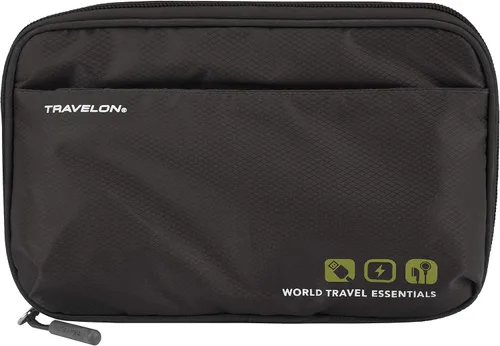 Travelon World Travel Essentials Tech Organizer Organizador de embalaje, Negro -, Talla única, Travelon World Travel Essentials - Organizador