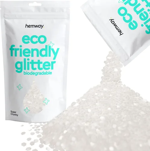 Miniatura 87 de Purpurina biodegradable, holográfica plateada, 3.5 onzas, respetuosa con el medio ambiente, extra gruesa, bioecológica, vegana para festivales