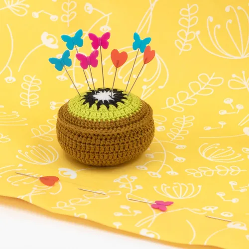 Miniatura 4 de Cojín de alfiler/ Peso del patrón - Kiwi