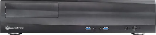 Miniatura 3 de Silverstone Tecnología ML03B Milo Series Aluminio/Acero Micro-ATX Media Center/HTPC Caso, Negro ML03B-x